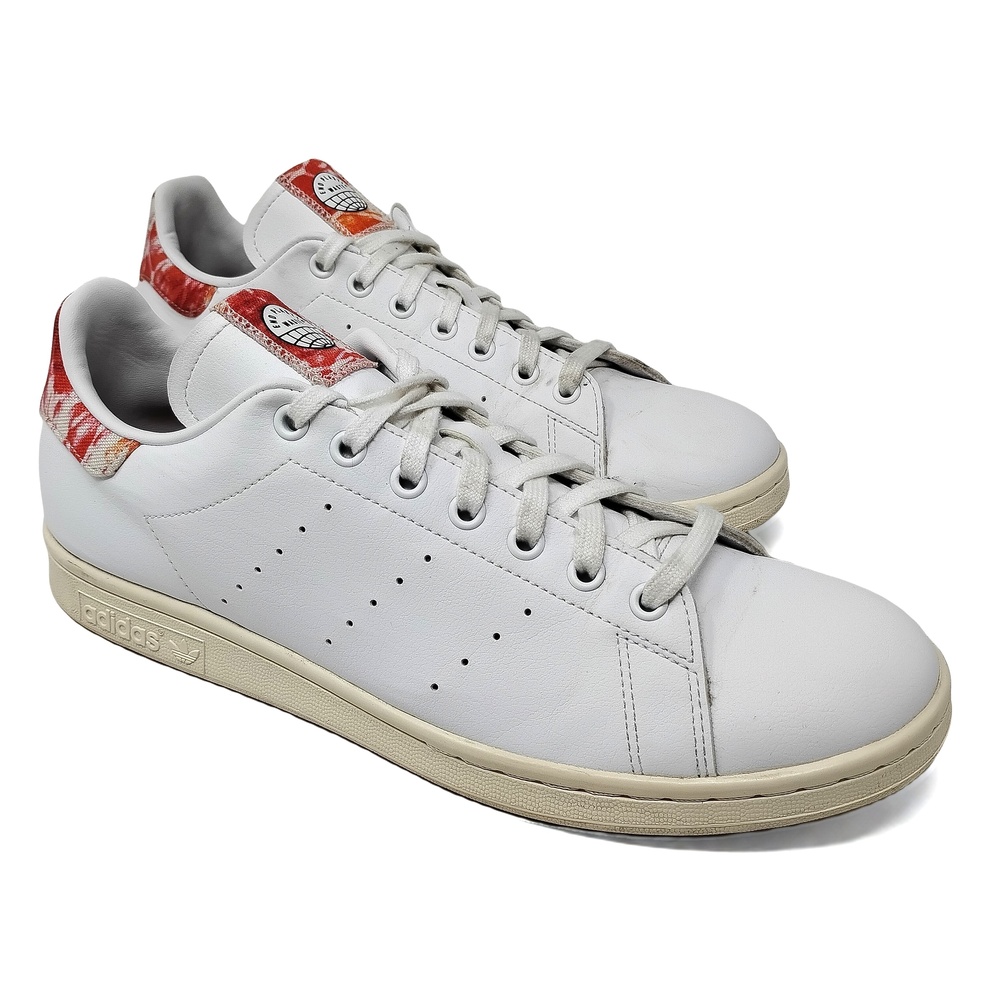 Adidas Stan Smith Sneakers Size 11 Leather Minimalist Streetwear Low Top Shoes